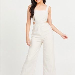 Altar’d State Natural/Beige Jumpsuit Small
